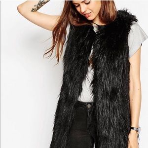 Long Fur Vest